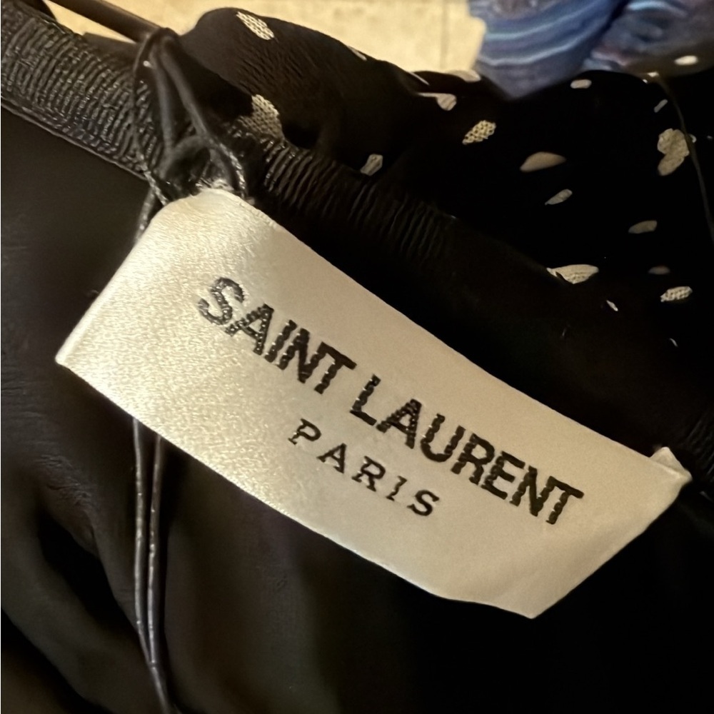 Saint Laurent Black Halter Dress - Picture 5 of 5